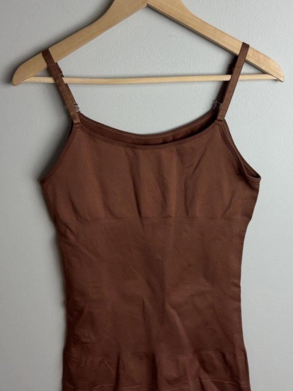 Underoutfit Style 500 Seamless Shapewear Camisole Tank Brown Plus Size 2XL Women